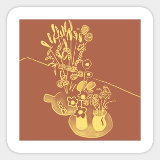 flower vase Sticker